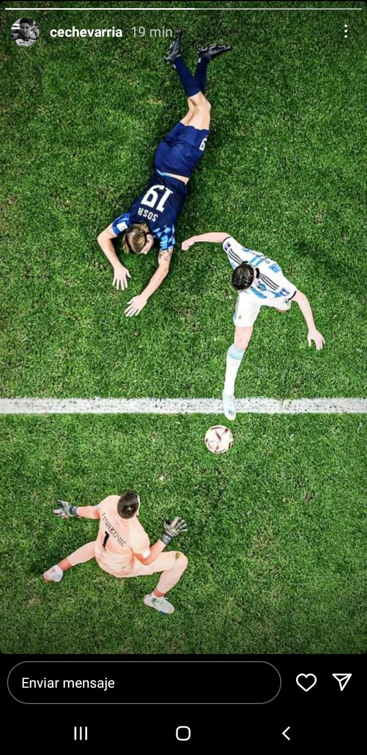 Los pilotos mostraron su alegría por el pase de Argentina a la final ...