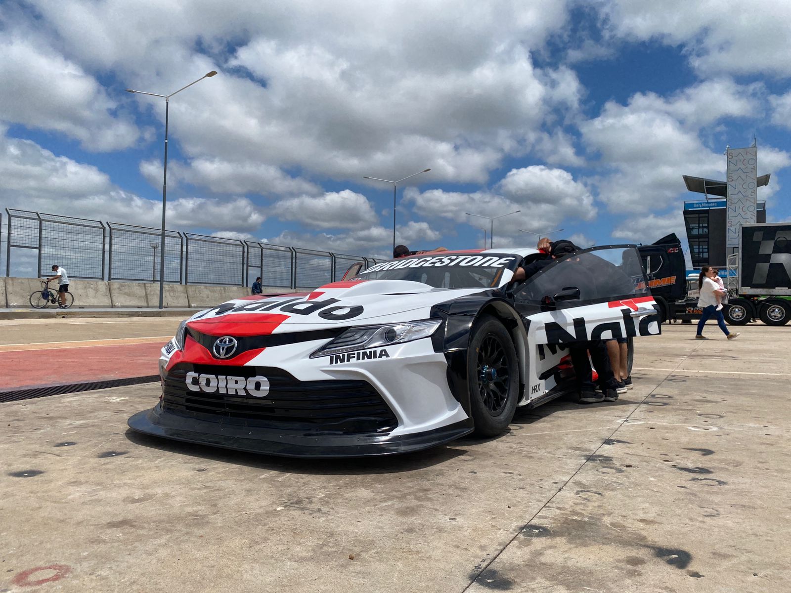 Las imágenes de la prueba en San Nicolás: Camry1.jpg