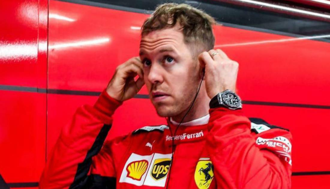 Vettel, resignado tras la clasificación de Silverstone
