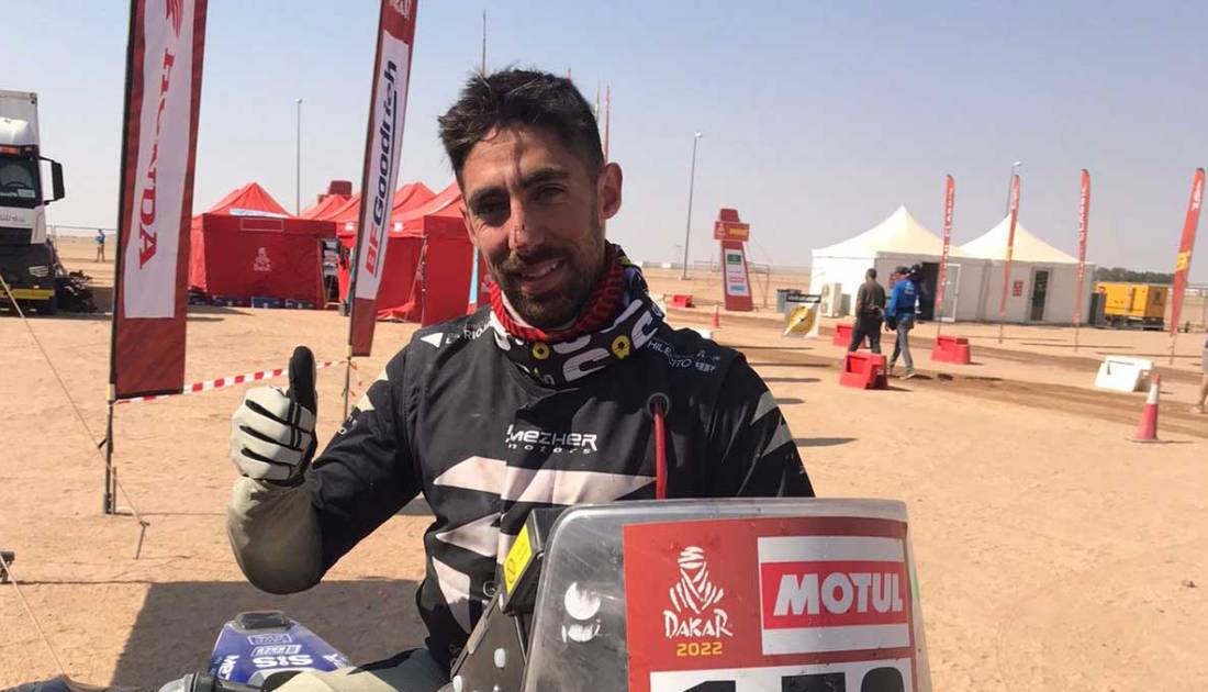 "Había que cuidar mucho la moto"