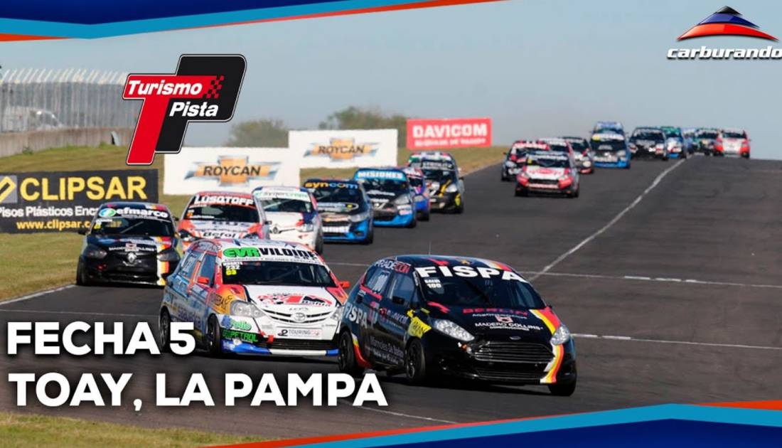 EN VIVO: no te pierdas acá el Turismo Pista desde Toay