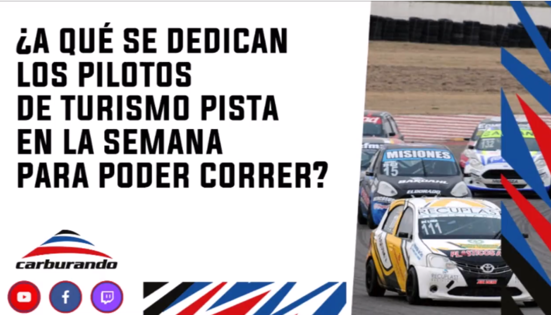 ¿A qué se dedican algunos pilotos para poder correr?