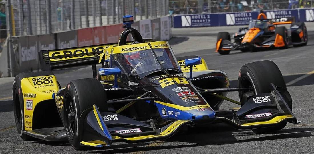 IndyCar: Colton Herta se quedó con la clasificación en Toronto
