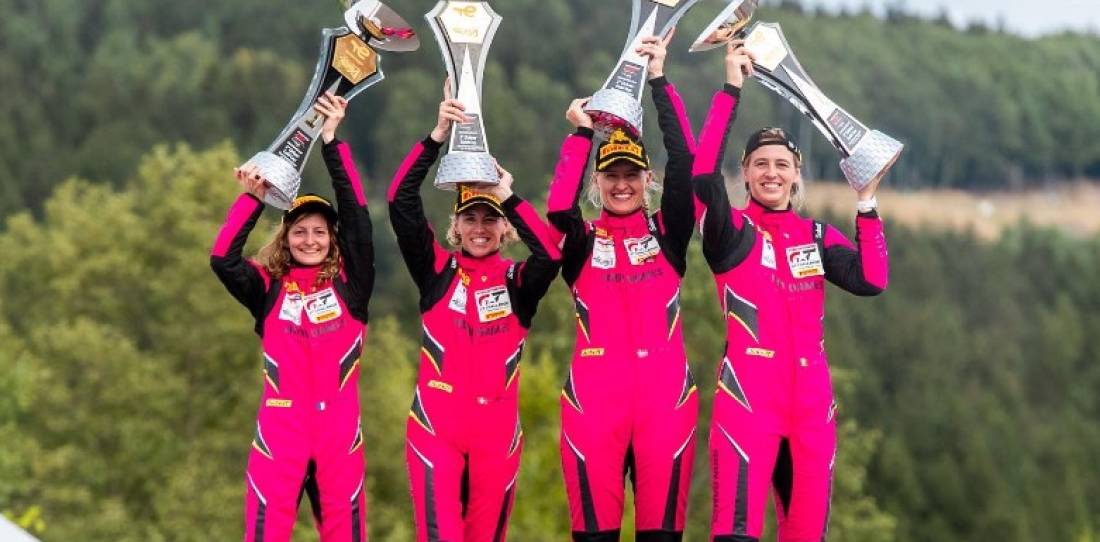 Un equipo íntegramente de mujeres ganó en las 24 Horas de Spa-Francorchamps