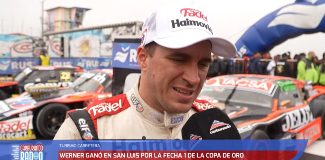 VIDEO: Mariano Werner tras ganar en TC en Carburando Radio: "Me devolvieron la confianza"