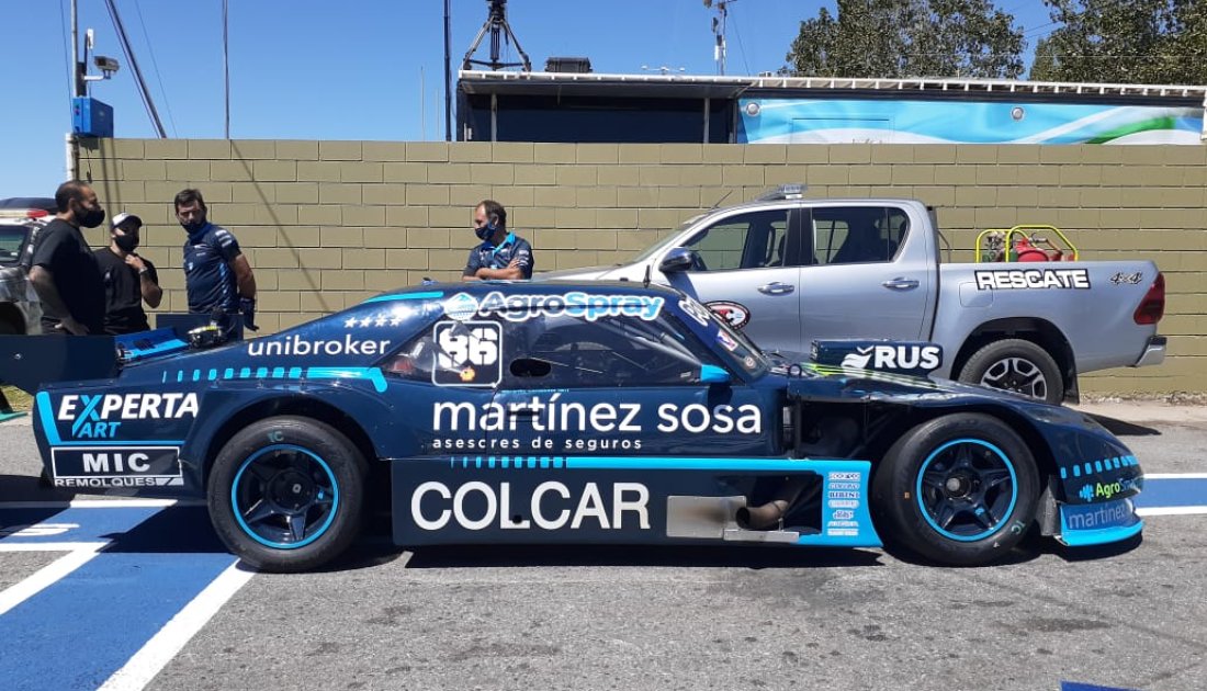 Agustín Canapino ganó el último entrenamiento
