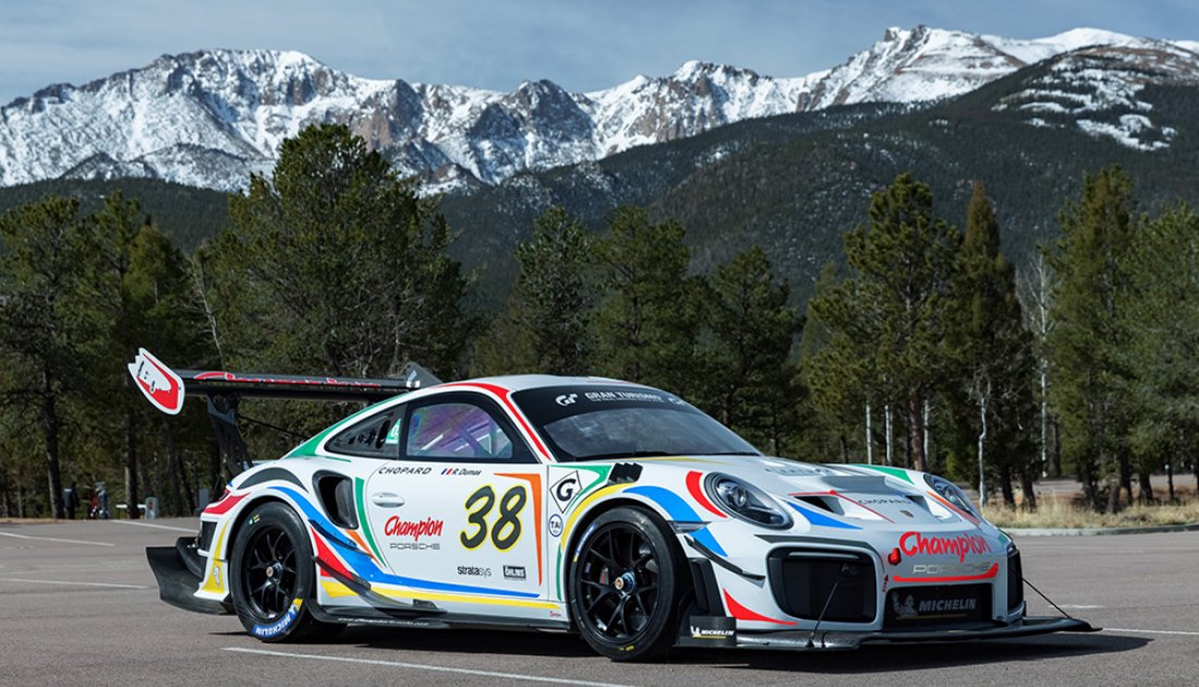 Primeras imágenes del Porsche de Dumas para Pikes Peak