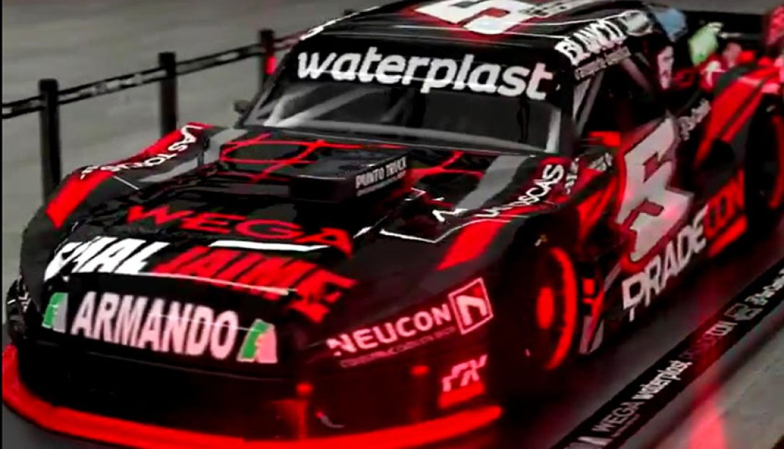 Ledesma mostró el diseño de su Chevrolet