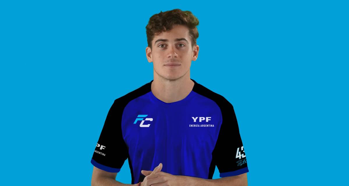 YPF presenta la camiseta edición limitada de Franco Colapinto