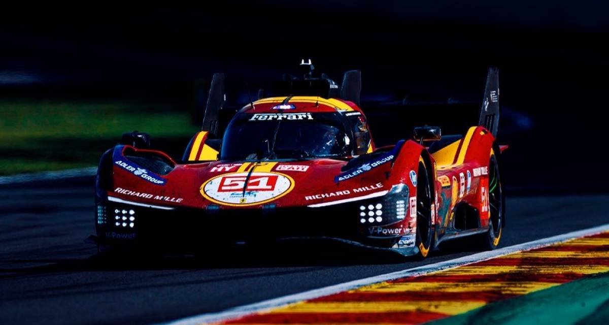 WEC: la Ferrari #51 se quedó con la victoria en las 6 Horas de Spa Francorchamps