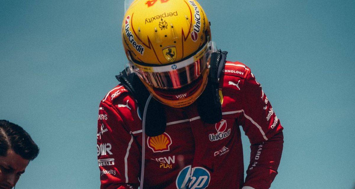 Hamilton y una declaración que sorprendió a todos por su rendimiento en Ferrari: "El problema soy yo"