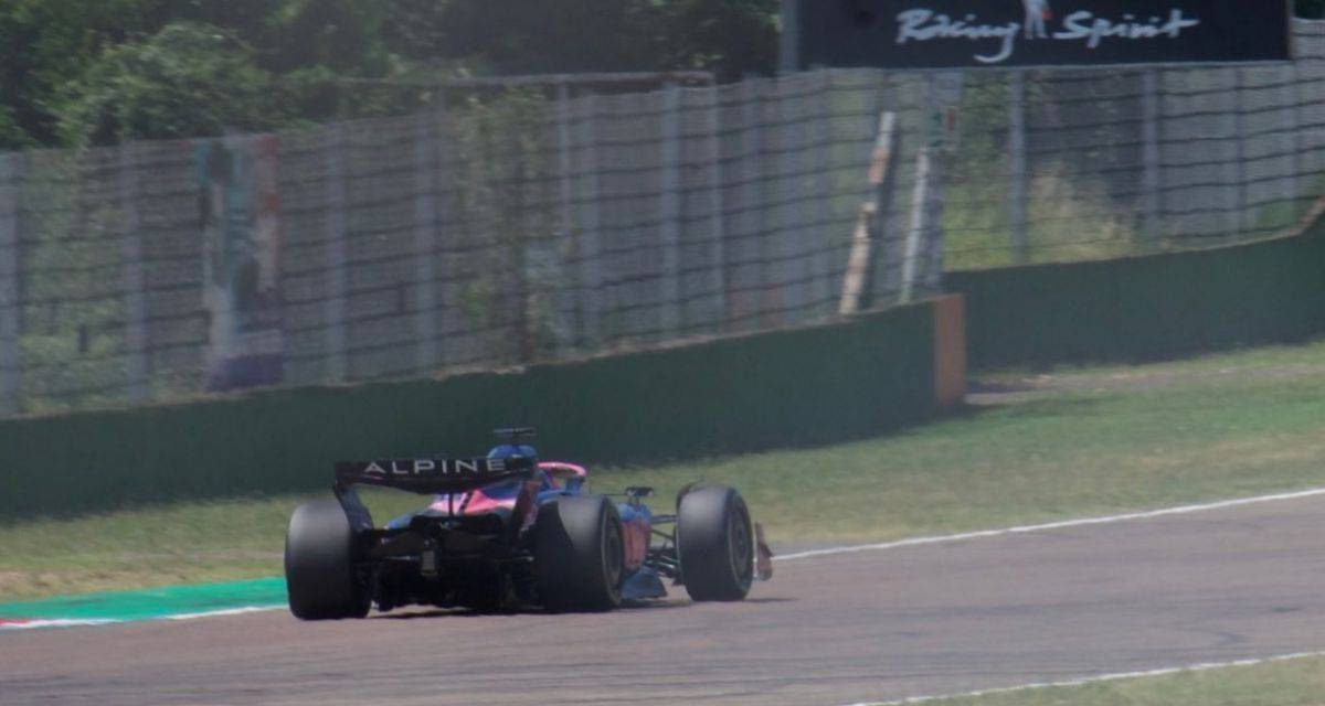 F1: ¡Prueba Alpine! Aron giro en Imola con el A523