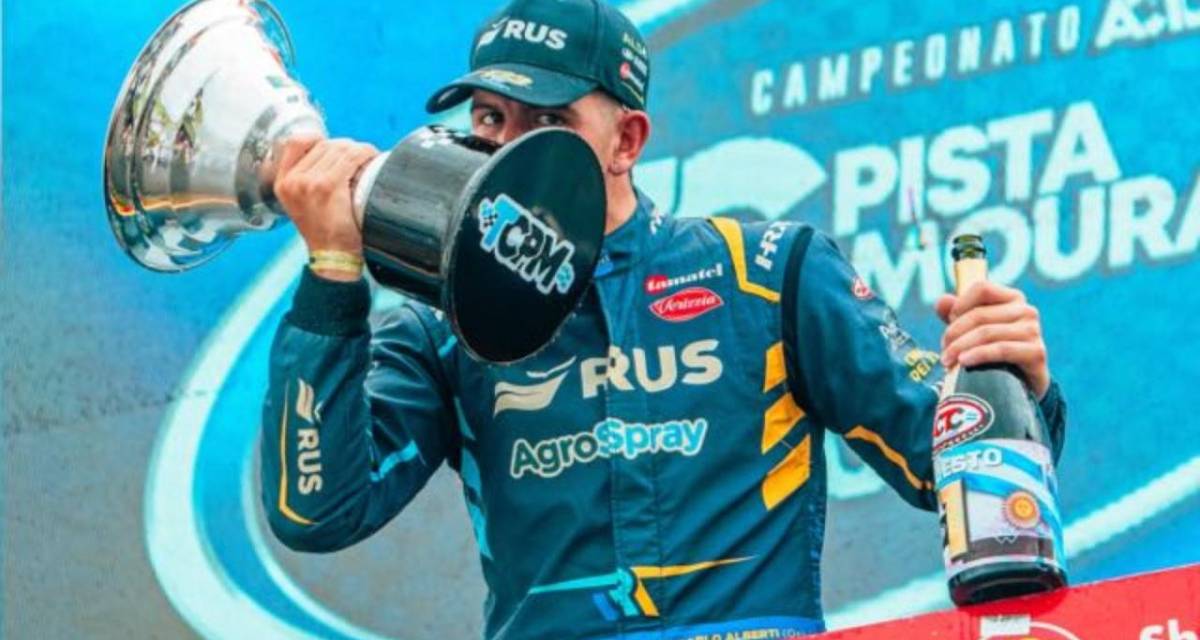 Es arrecifeño, está cerca de ser campeón y su objetivo es llegar al TC: la historia de Juan Pablo Alberti