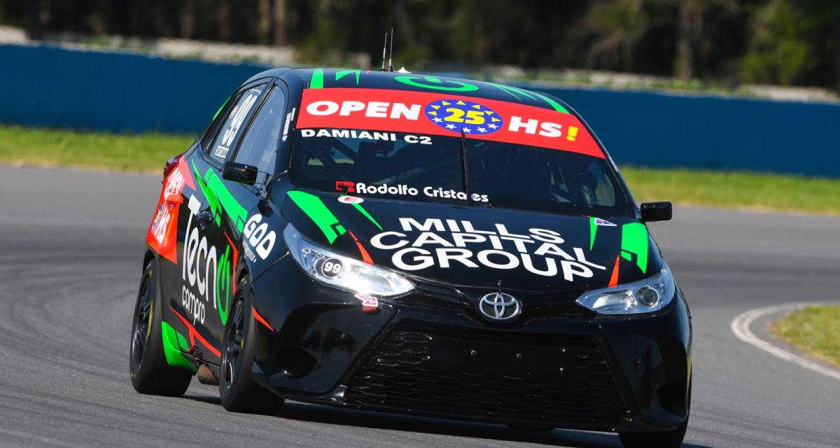 TN APAT: Bautista Damiani se llevó la pole position provisional de la Clase 2 en un viernes difícil en Río Cuarto