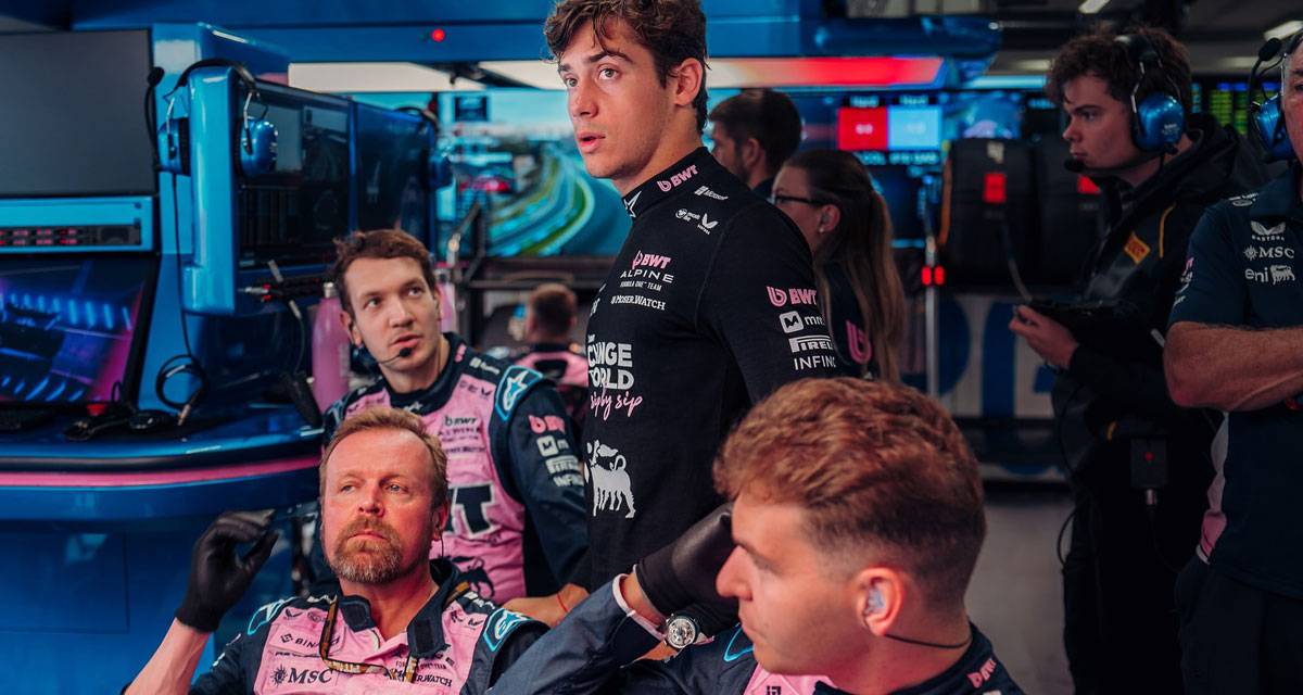 F1: Alpine difundió un video con el destacado trabajo de sus mecánicos para recuperar el auto de Colapinto