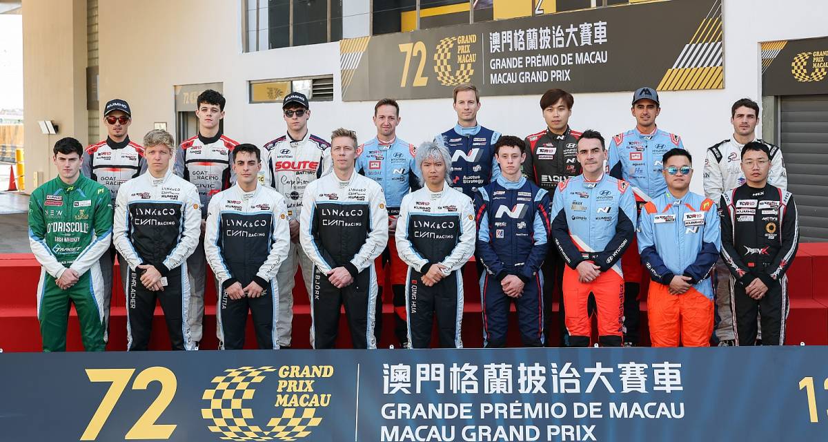 TCR World Tour Girolami, Guerrieri y Montenegro cierran la temporada 2025 en Macao