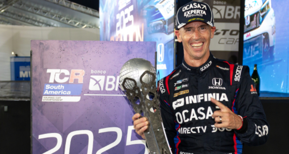 TCR South America: ¡Leo Pernía se coronó campeón en Cuiabá!