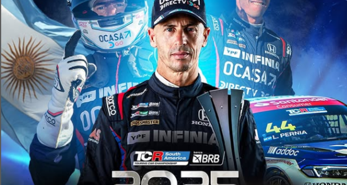 Leonel Pernía, campeón del TCR South America: "Fue un año increíble para nosotros"
