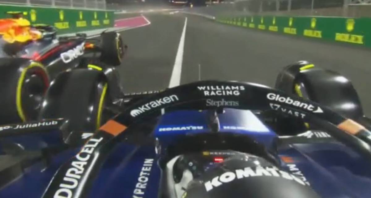 F1: ¡Inolvidable! El sobrepaso de Colapinto a Checo Pérez en el pitline de Qatar