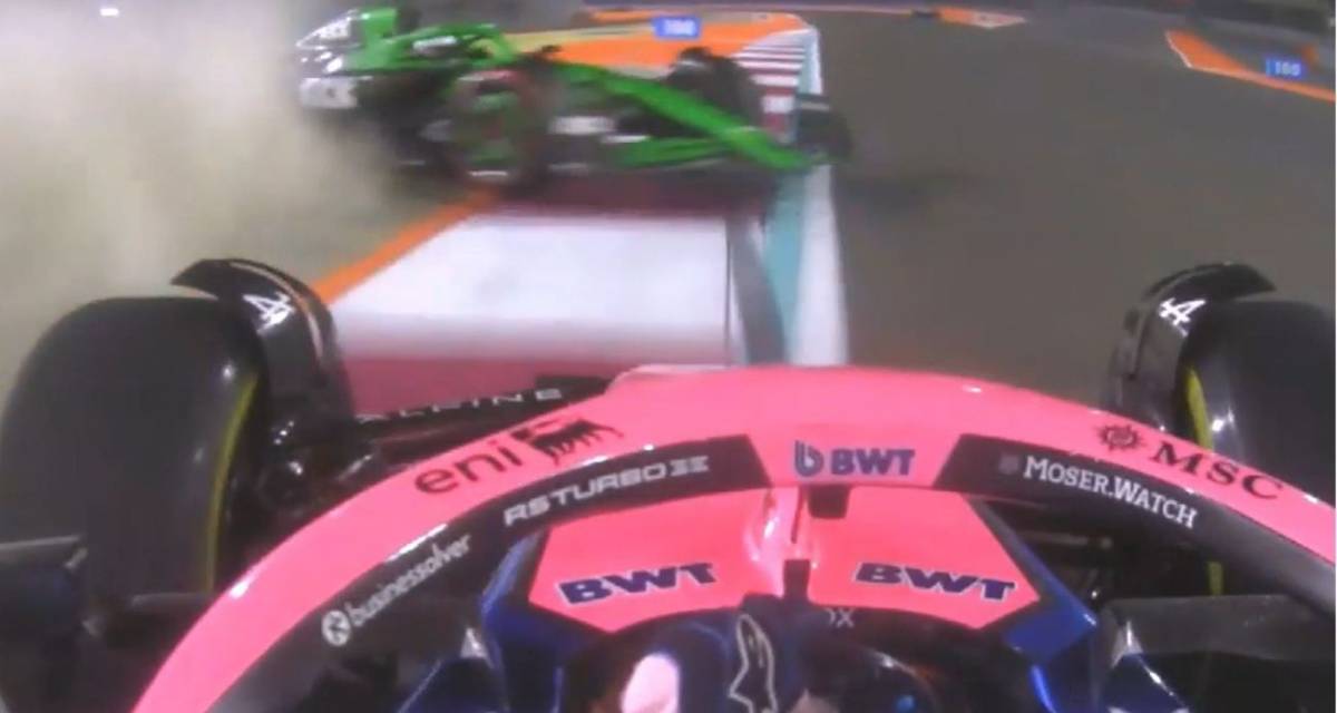 F1: ¡On board! El encontronazo entre Gasly y Hulkenberg en el GP de Qatar