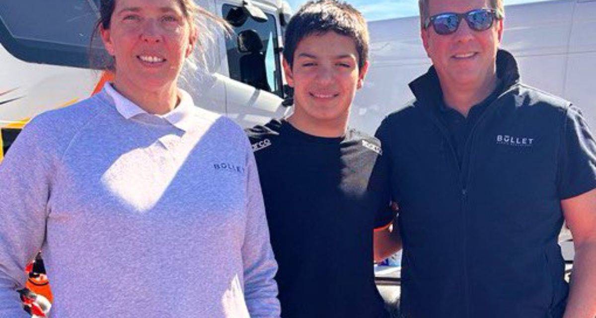 La emoción de María Catarineu al confirmarse que Panetta correrá en la Euro-Cup 3