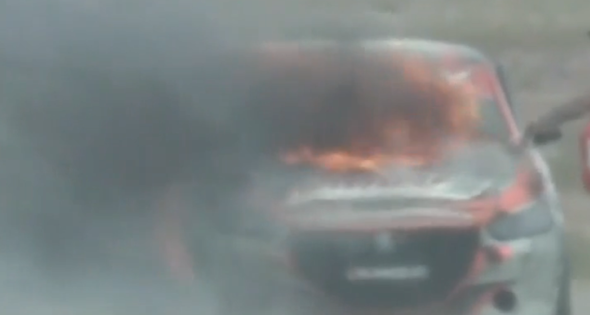 TN APAT: el escalofriante relato de Calderón tras incendiarse su auto en la final: "Creí que me moría"