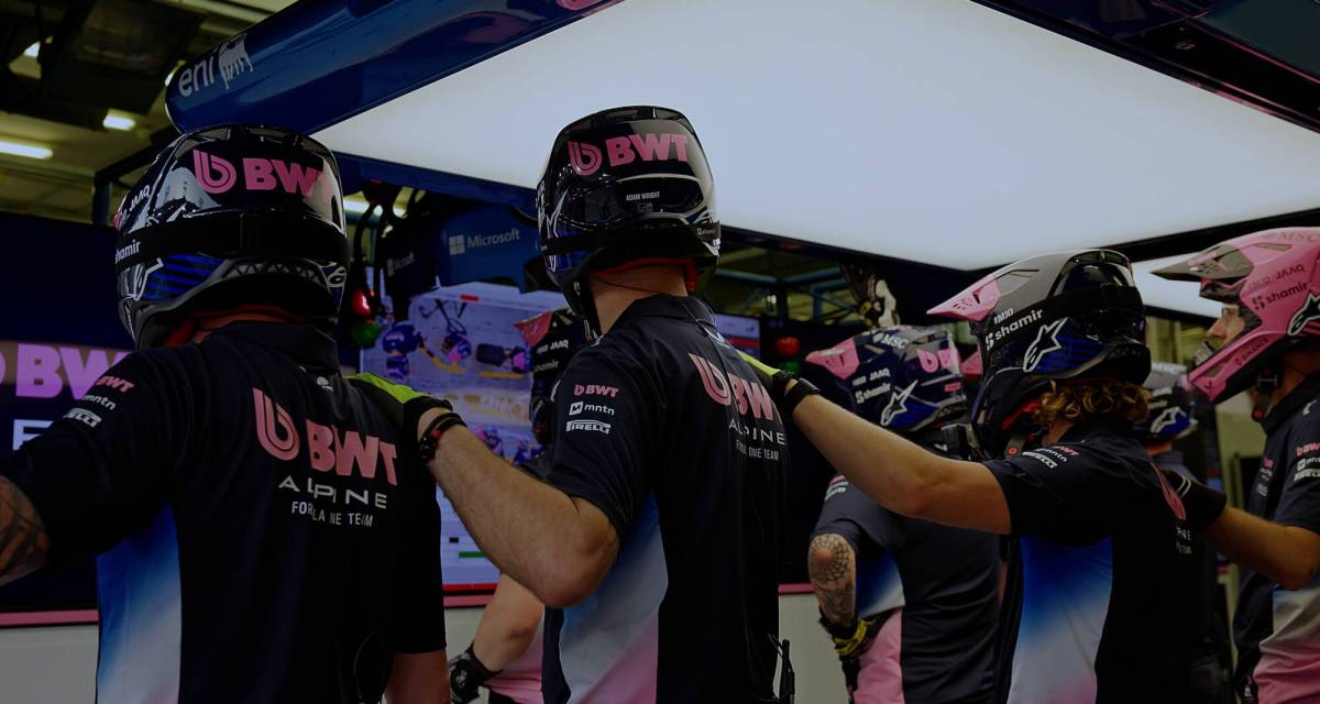 F1: el simbólico gesto que Alpine realizó con el último motor Renault