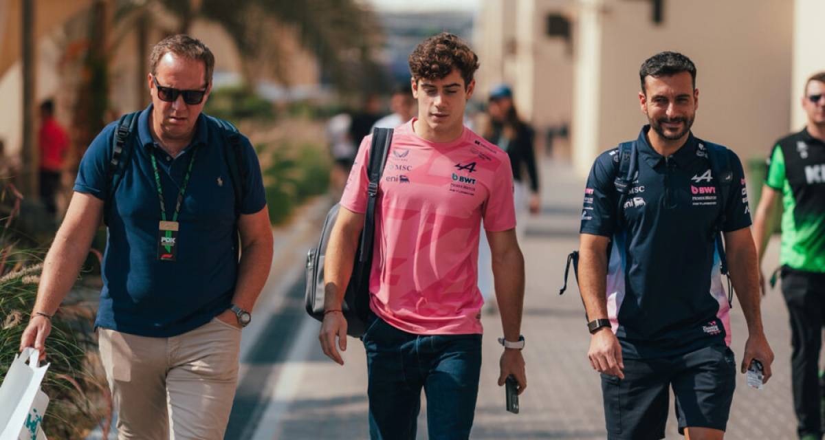 F1: Colapinto, tras el viernes en Abu Dhabi: "No entiendo como los otros mejoran y nosotros empeoramos tanto"