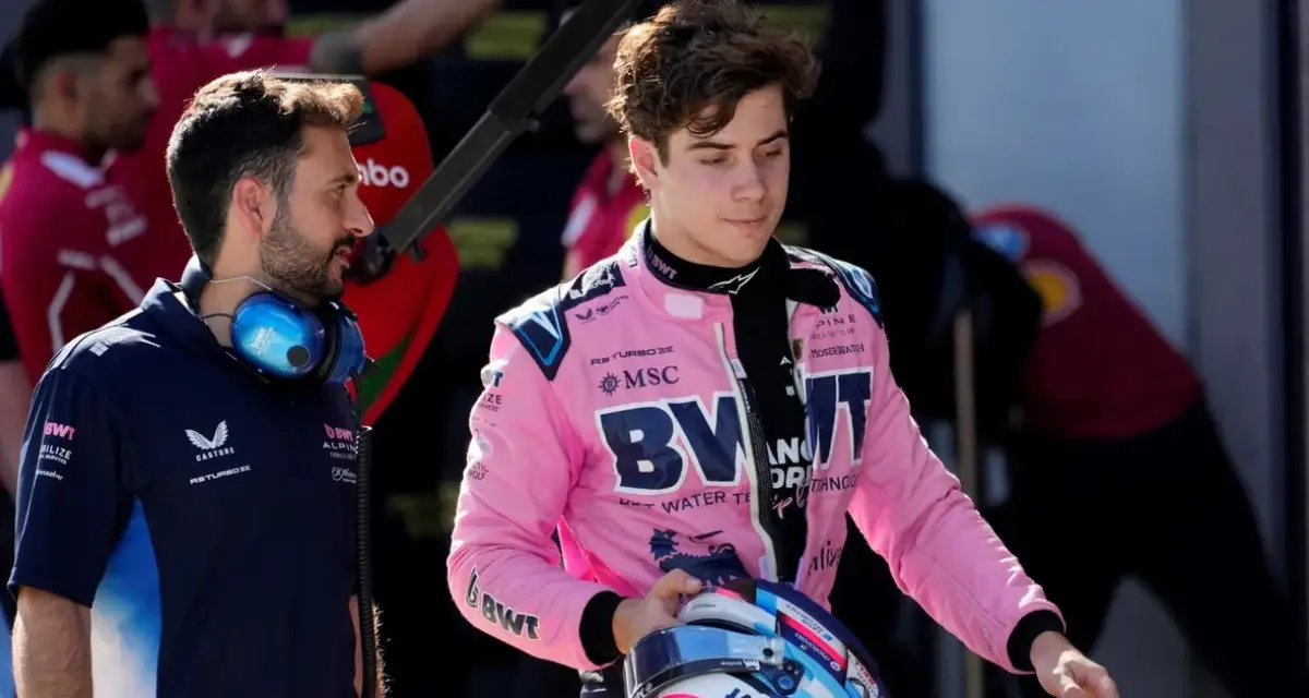 F1: Ledesma sobre Colapinto: "No tiene un auto acorde a lo que él necesita"