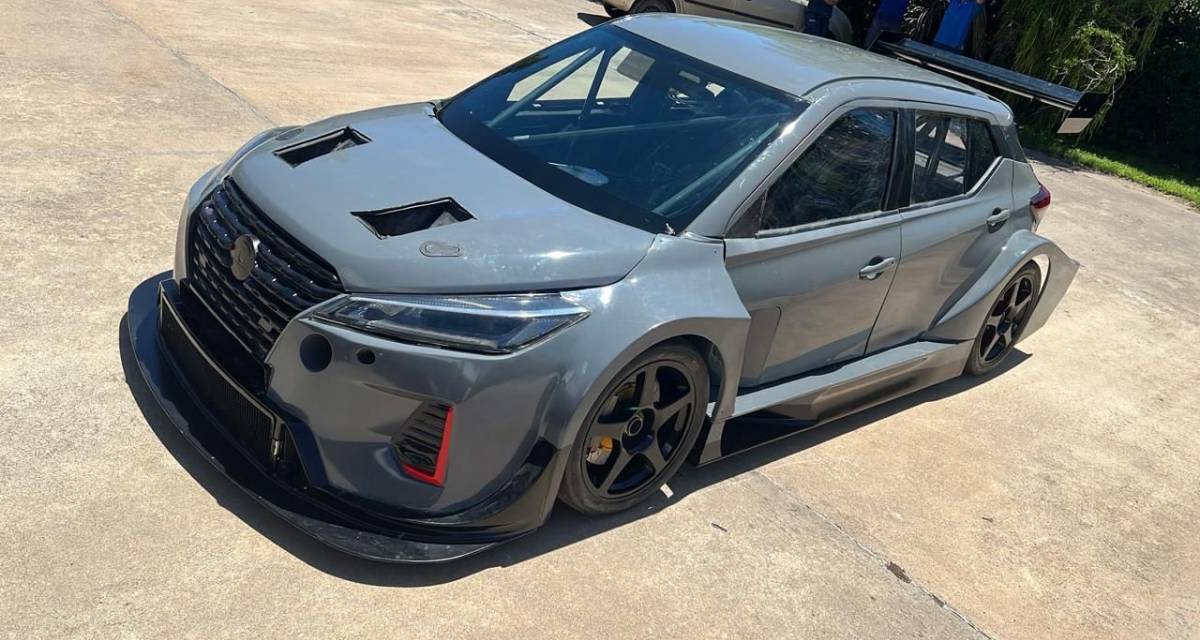 TC2000: la Nissan Kicks está lista para salir a pista y se presentará en Junín