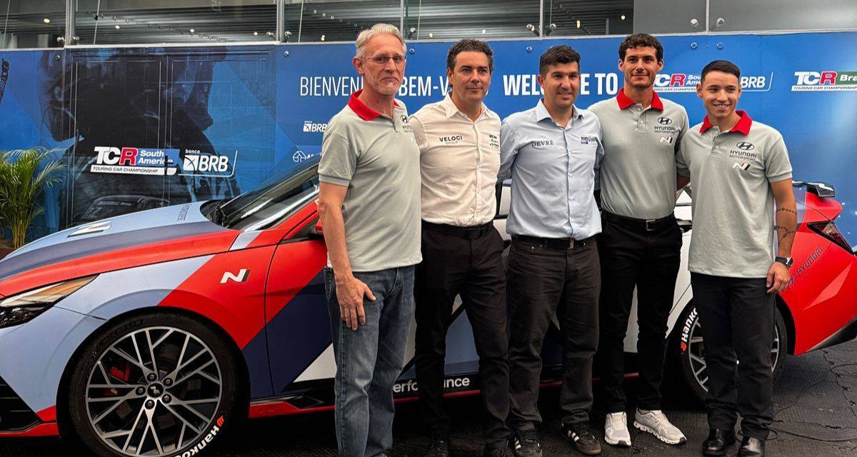 El TCR South América presentó a Hyundai con Ciantini como uno de sus pilotos para 2026