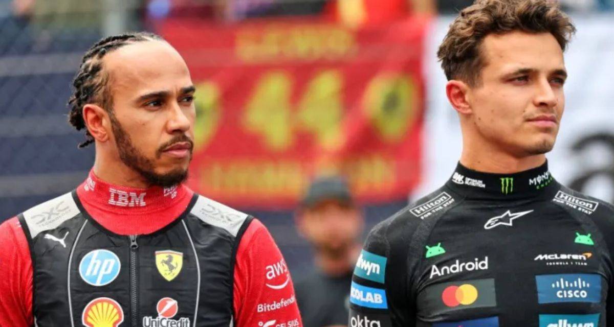 F1: Norris avisó que Hamilton “el mejor de todos los tiempos” y avisó: “En 2026 me gustaría tener más batallas con el”