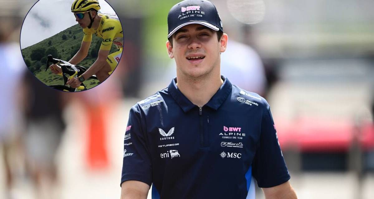 La divertida anécdota de Colapinto con Pogačar que pinta de cuerpo entero la timidez del argentino