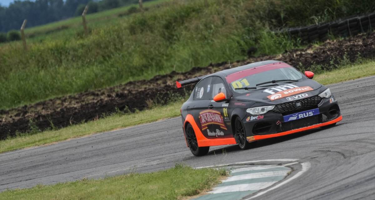 Christian Romero logró su quinto campeonato en la Fiat Competizione en Junín