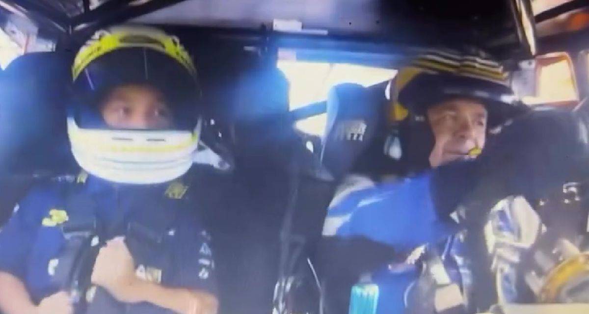 Transmitiendo pasión: Norberto Fontana giró en un TC junto a su hijo Mateo