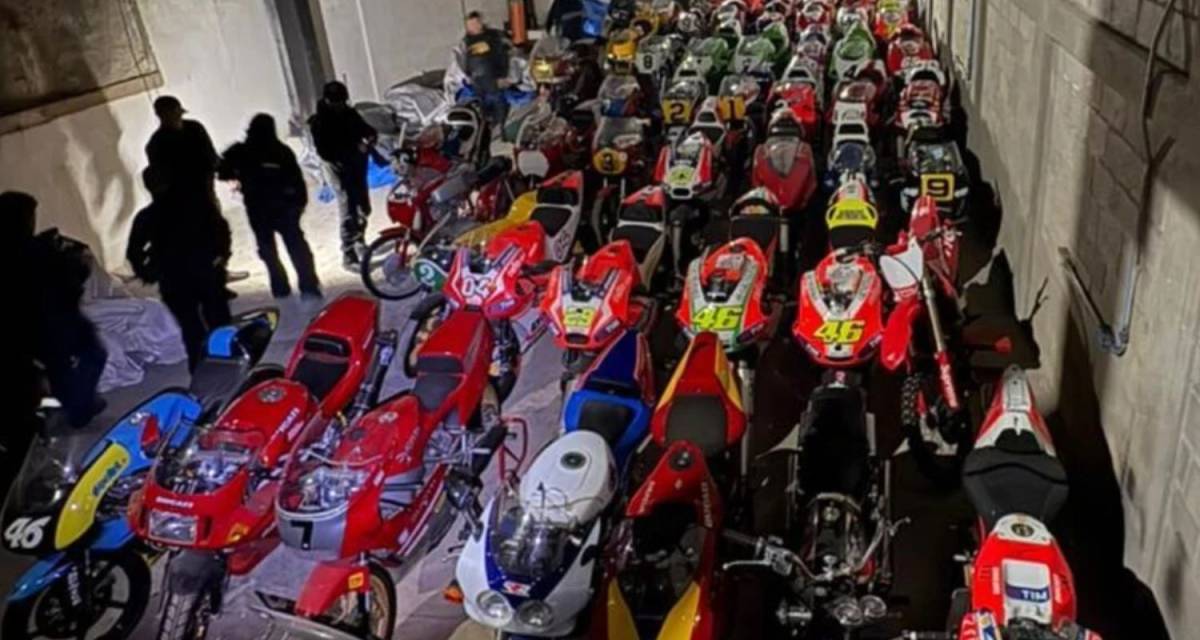 MotoGP: el FBI secuestró una colección de motos de más de 40 millones de dólares