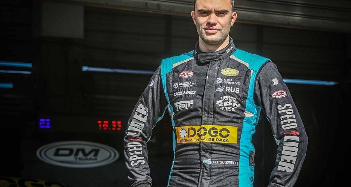 Baltazar Leguizamón seguirá su trayectoria internacional en la telonera de la NASCAR