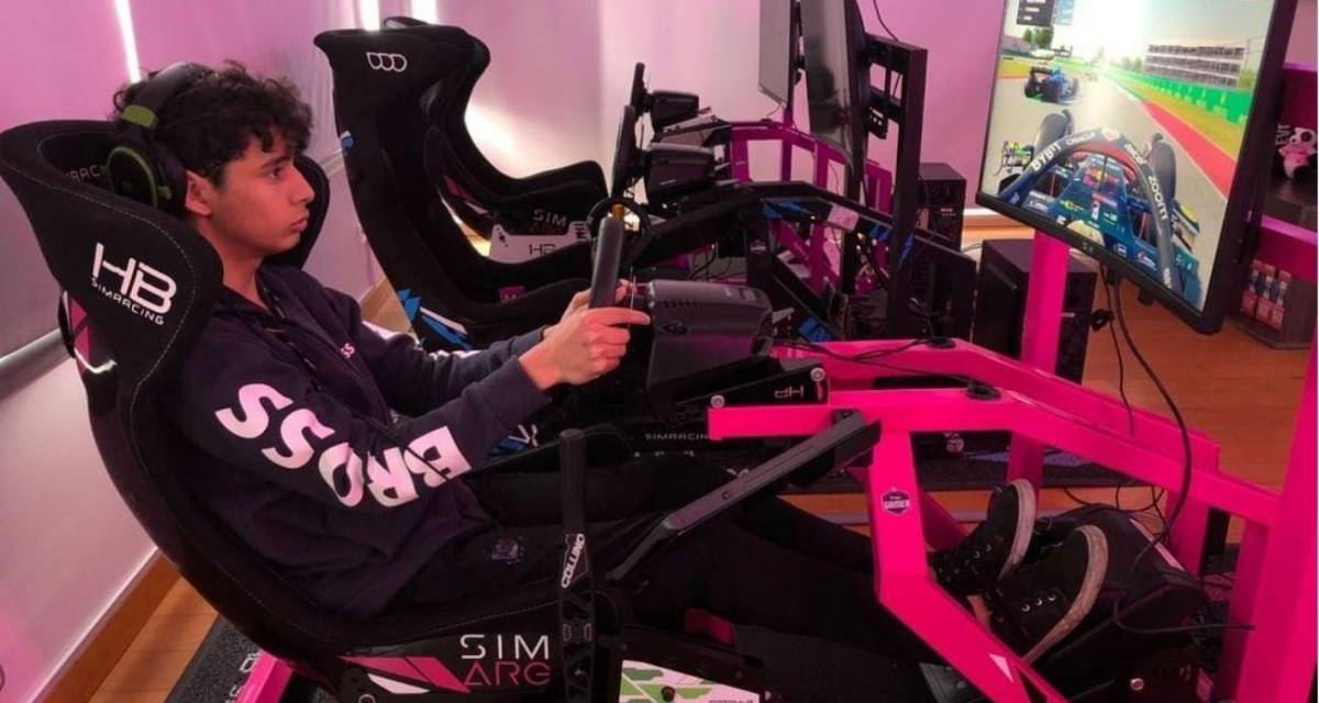 Tras los pasos de Canapino, se destaca en el SimRacing y sueña con llegar al TC2000