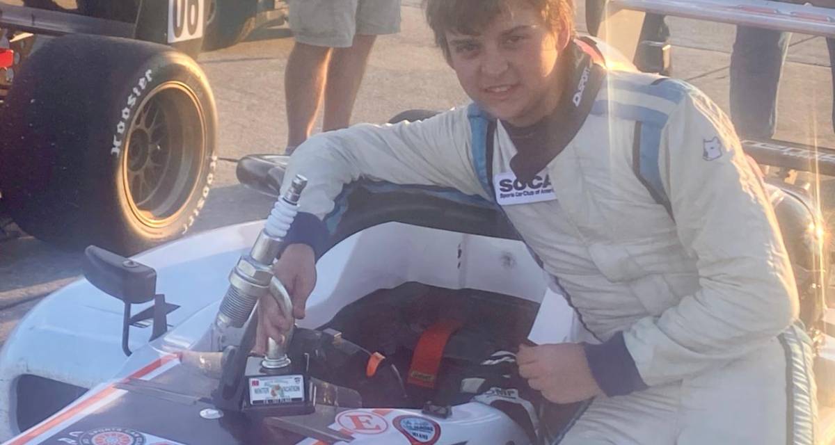 ¡Histórico! La joya argentina que se consagró campeón de la F4 estadounidense con 14 años