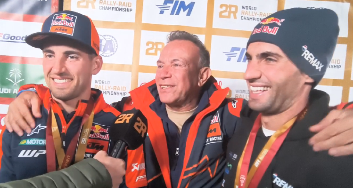 Dakar 2026: La emoción del padre de Luciano y Kevin Benavides por las victorias logradas en la Etapa 7: “Estoy maravillado y feliz”