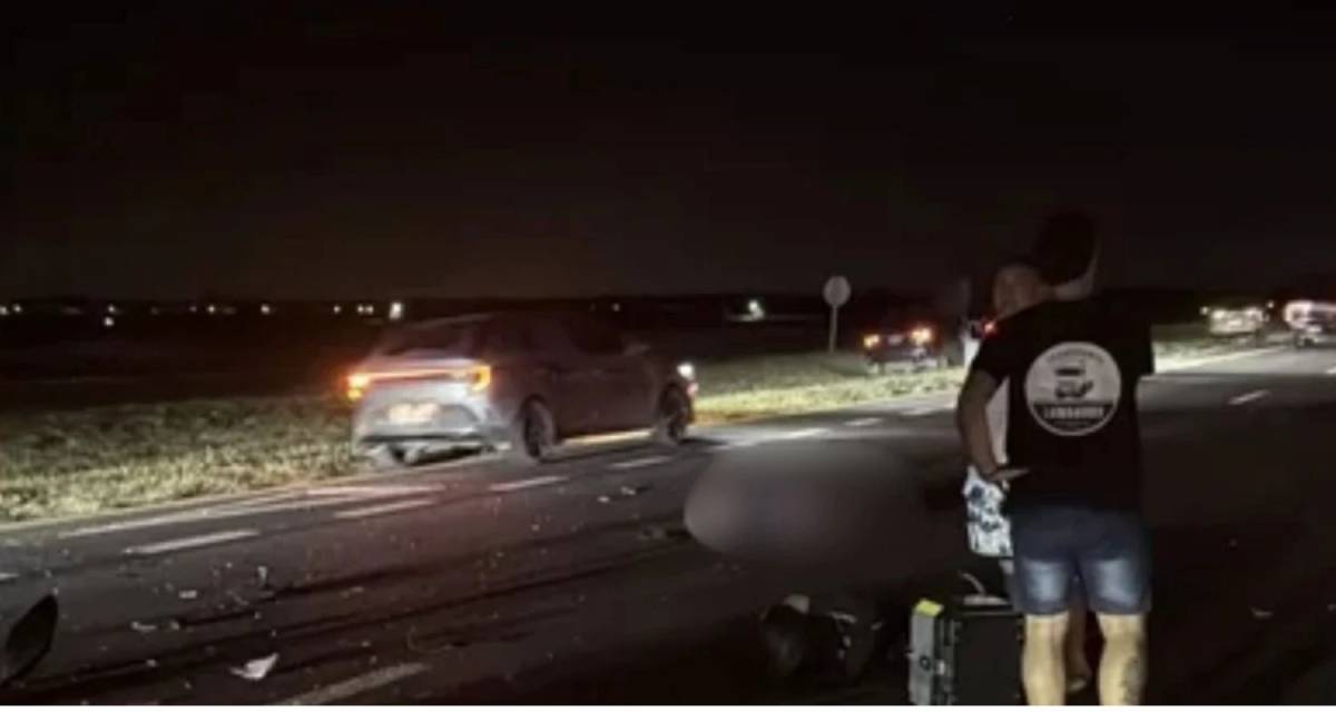 Accidente en la Ruta 2: una mujer falleció y un hombre quedó en estado grave