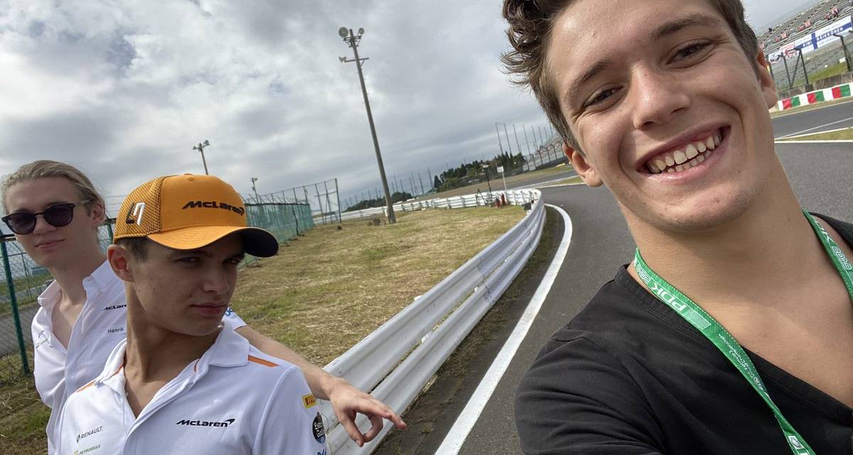 Sacha Fenestraz y la emoción de ver a Norris campeón de F1: “Sentí una felicidad inmensa”