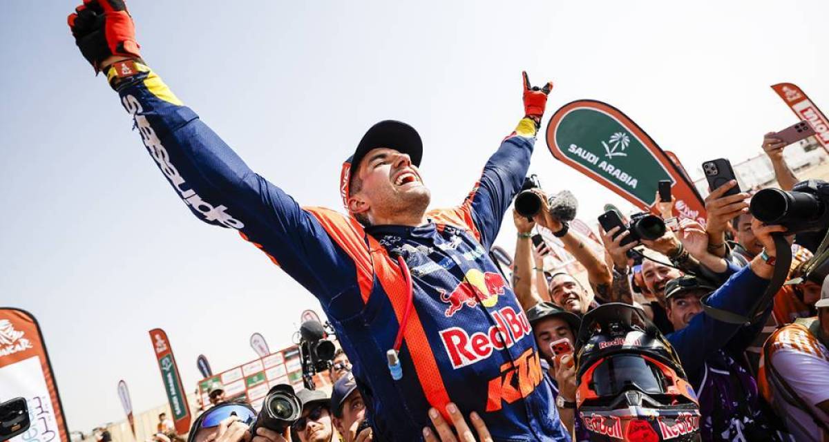 Dakar 2026: ¡Histórico! En una agónica definición, Luciano Benavides le ganó a Ricky Brabec por solo 2 segundos