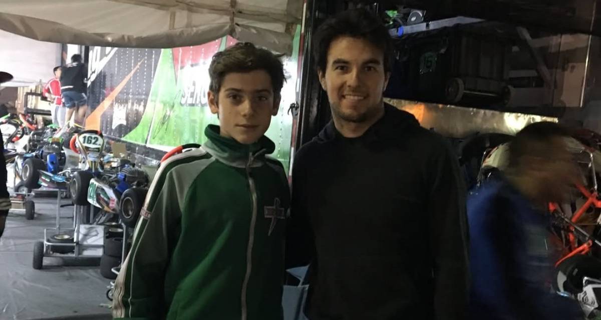 F1: “¡Sos un pibe todavía!”, Colapinto y un agradable ida y vuelta con Checo Pérez por una foto del 2016