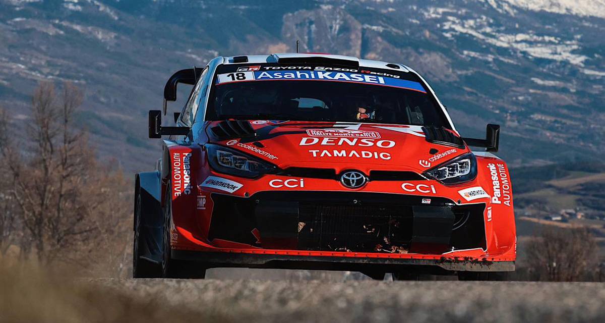 WRC: Takamoto Katsuta lideró el shakedown en el Rally de Monte Carlo