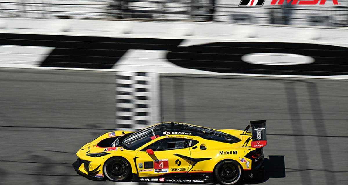 24 Horas de Daytona: el Corvette de Varrone terminó octavo en la clasificación de la GTD Pro