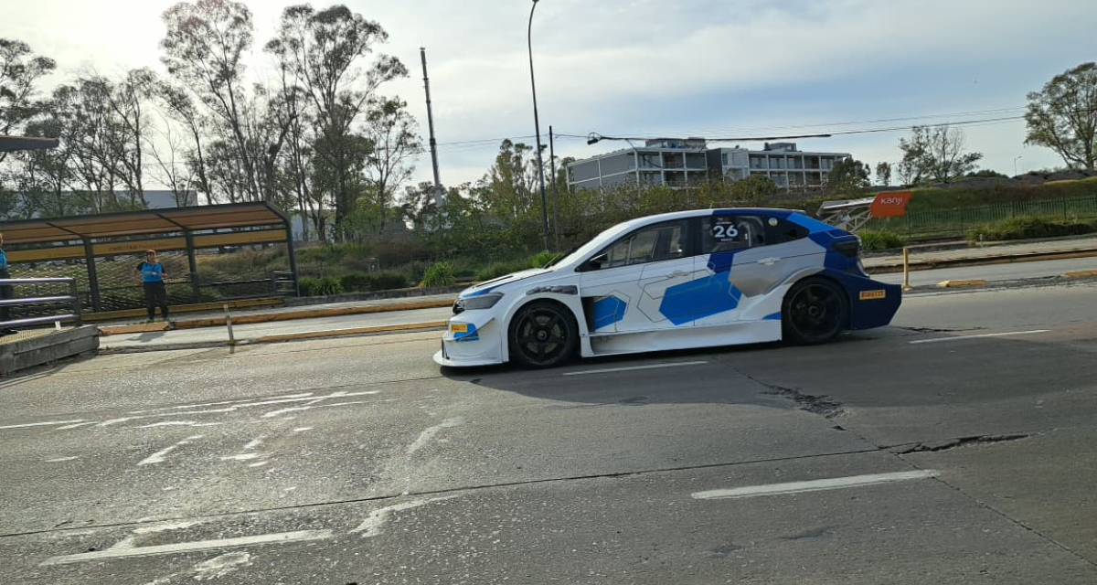 El TC2000 aceleró por primera vez en el nuevo Callejero de Buenos Aires