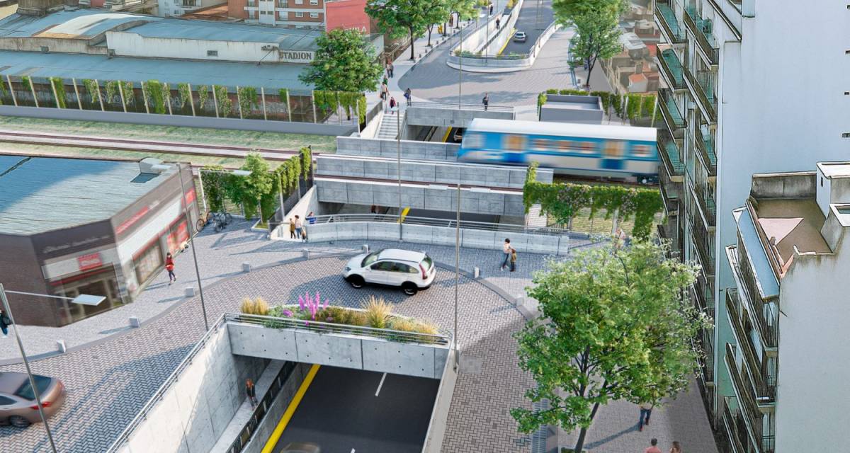 Atención conductores: iniciaron las obras de un nuevo paso a nivel en Villa Urquiza