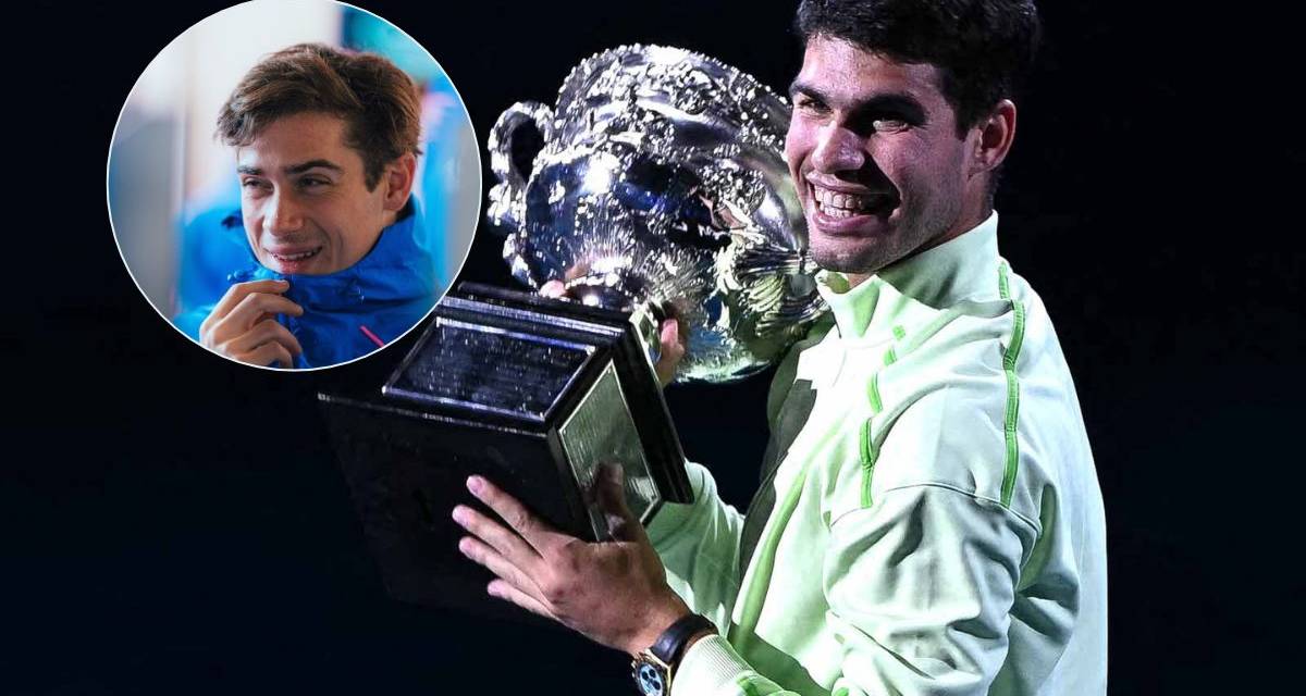 Franco Colapinto elogió a Carlos Alcaraz tras su consagración en el Australian Open