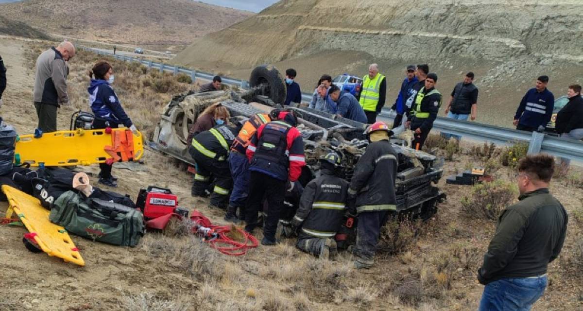 Falleció uno de los árbitros que se accidentaron en la Ruta 3